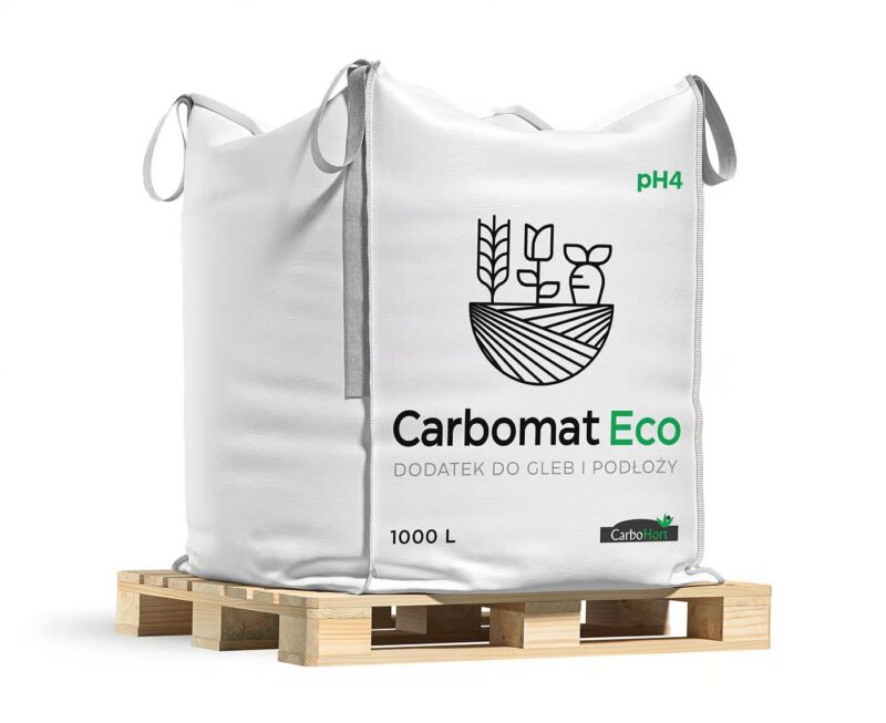 CARBOMAT ECO 1000L (pH 3,8 - 4,5) węgiel brunatny do gleby