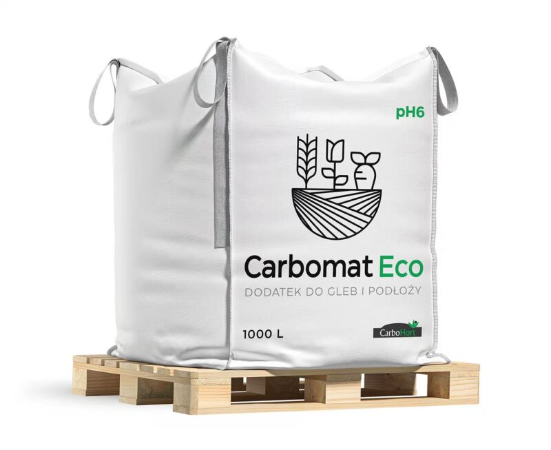 CARBOMAT ECO 1000L (pH 5,8 - 6,5) węgiel brunatny do gleby