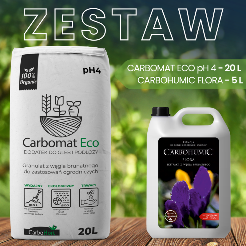 CARBOMAT ECO 20L (pH 4,0-4,5) + CARBOHUMIC flora 5L