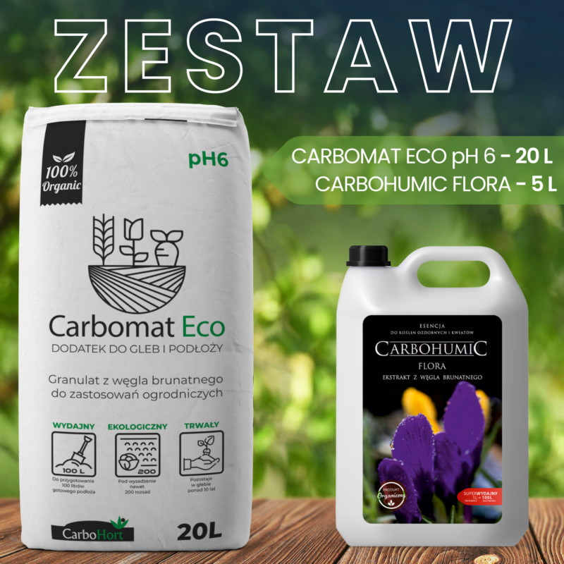 CARBOMAT ECO 20L (pH 6,0-6,5) + CARBOHUMIC flora 5L