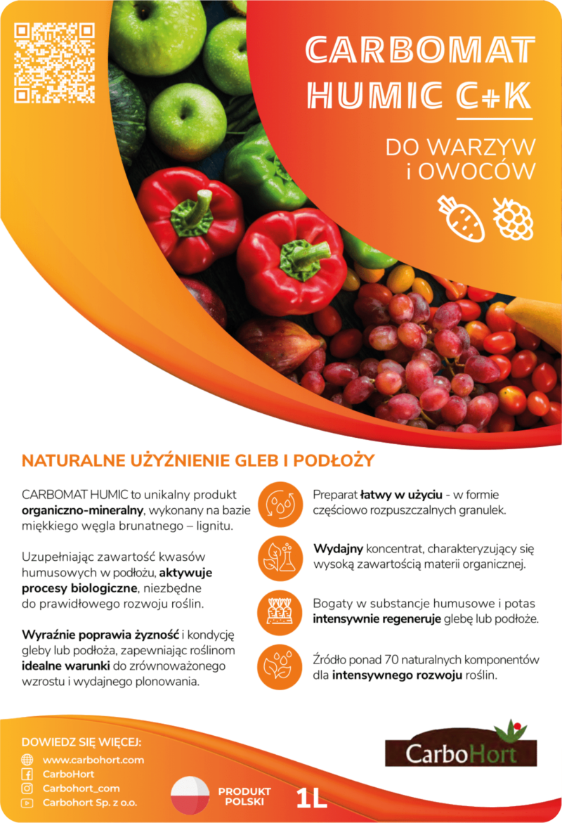 CARBOMAT HUMIC do warzyw i owoców 1 L - obrazek 3