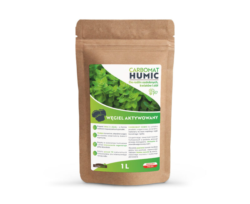 CARBOMAT HUMIC do roślin ozdobnych i ziół 1 L
