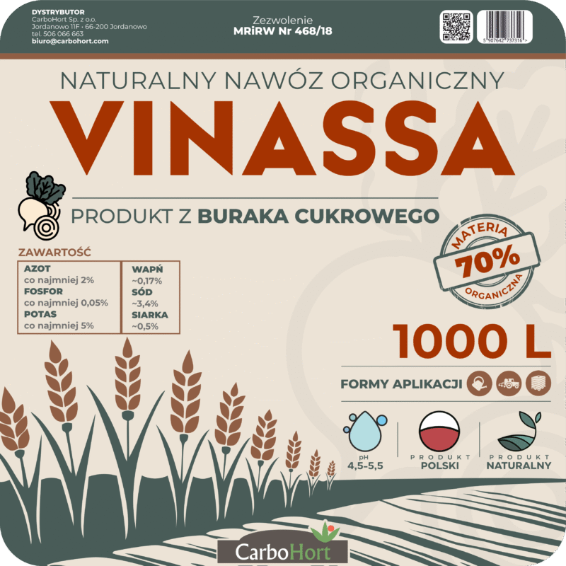 VINASSA nawóz organiczny 1000 L - obrazek 2