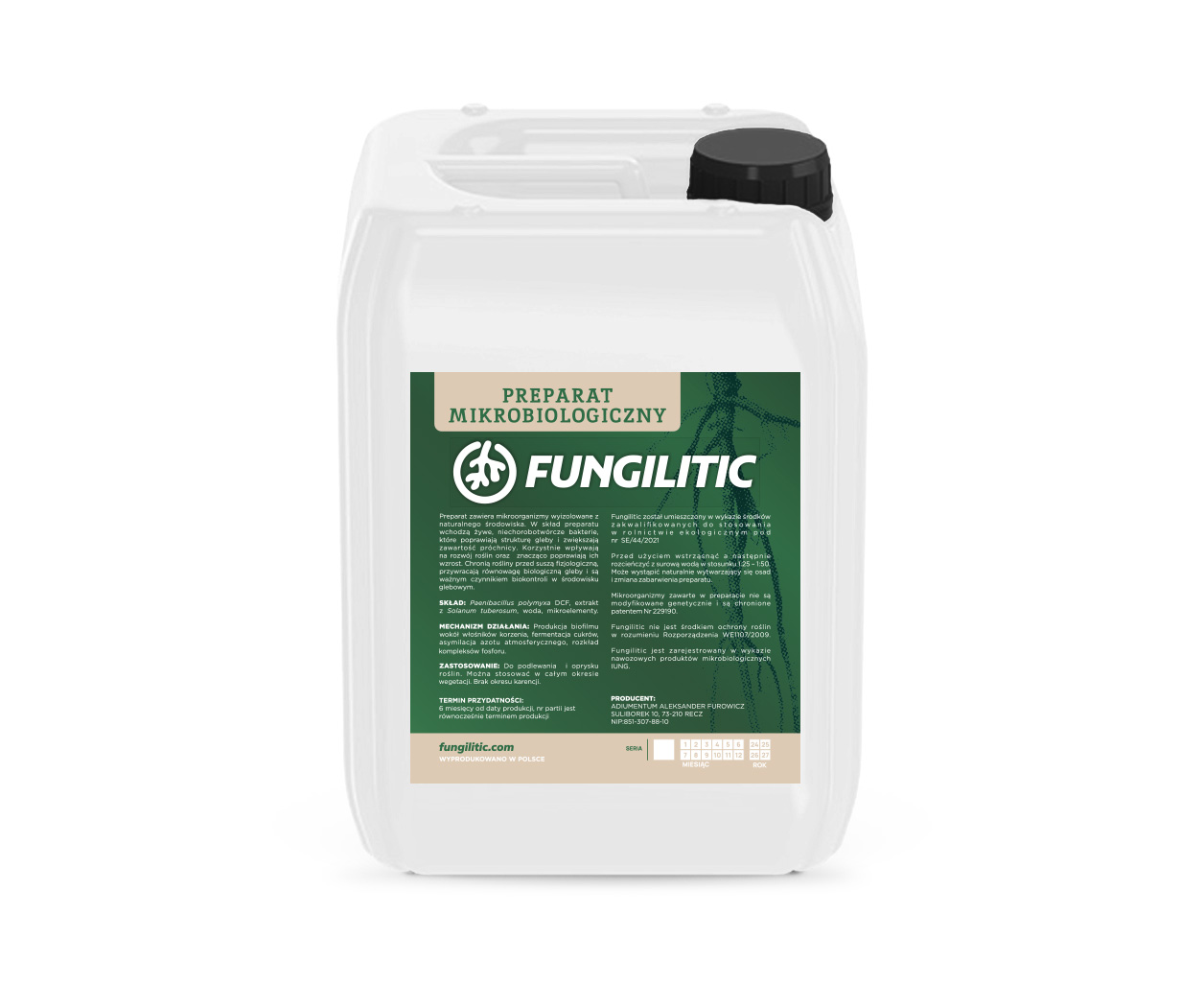 FUNGILITIC preparat mikrobiologiczny 20 L